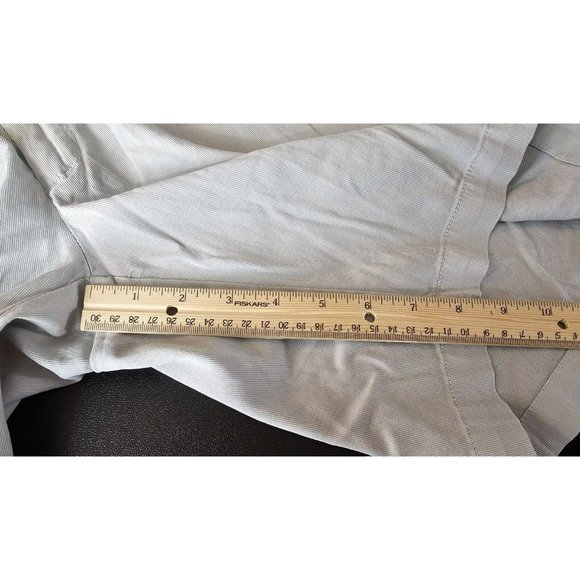 Peter Millar Crown Men's Bedford Stretch Twill Short British Grey‎ Size 38 Golf - Picture 9 of 11